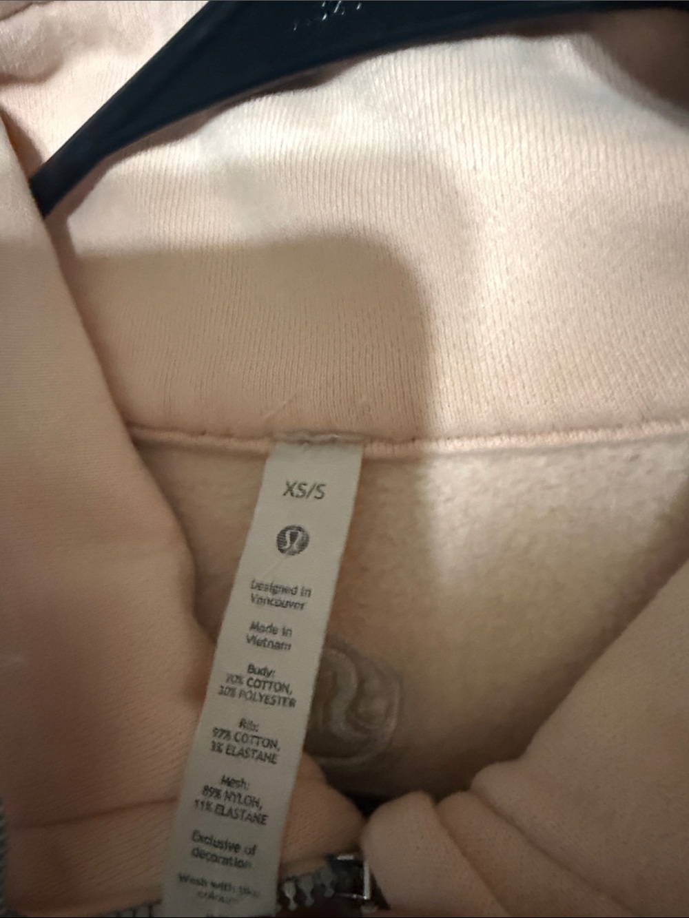 lululemon athletica Peach Half-Zip Pullover - Picture 2 of 2